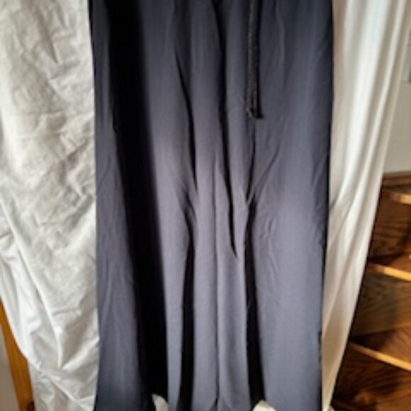 J S Collections navy maxi, mother of bride dress, evening gown, grad dress - Picture 6 of 11